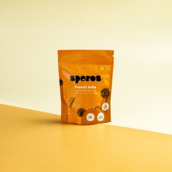 Pasteli balls Ταχίνι φυστικοβούτυρο και σουσάμι 105γρ Sporos