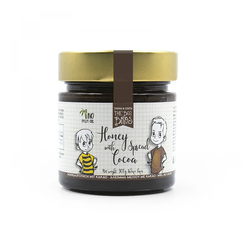 THE BEE BROS Άλλειμα Μέλι με Κακάο 300gr