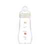 Μπιμπερό Γυάλινο Feel Good 260ml - Unisex – Κρεμ