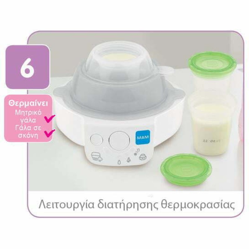 Ηλεκτρικός Αποστειρωτής & Θερμαντήρας Μπιμπερό (6 σε 1)