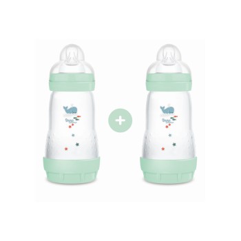 Σετ 2 Μπιμπερό Easy Start™ Anti-Colic 260ml - Boy – Τιρκουάζ