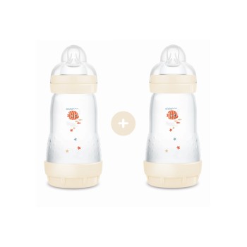 Σετ 2 Μπιμπερό Easy Start™ Anti-Colic 260ml - Unisex – Κρεμ