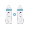 Σετ 2 Μπιμπερό Easy Active™ Baby Bottle 330ml - Boy - Μπλε