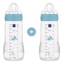 Σετ 2 Μπιμπερό Easy Active™ Baby Bottle 330ml - Boy - Μπλε