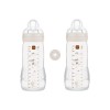 Σετ 2 Μπιμπερό Easy Active™ Baby Bottle 330ml - Unisex – Κρεμ
