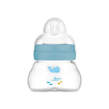 Μπιμπερό Γυάλινο Feel Good 90ml - Boy - Μπλε