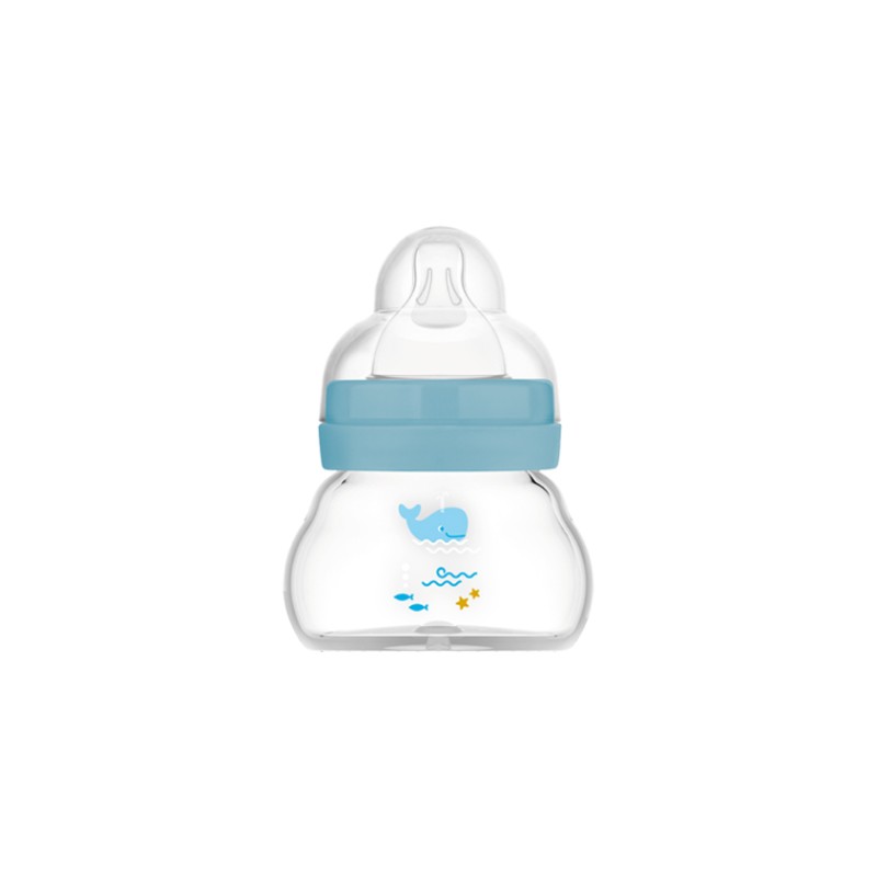 Μπιμπερό Γυάλινο Feel Good 90ml - Boy - Μπλε