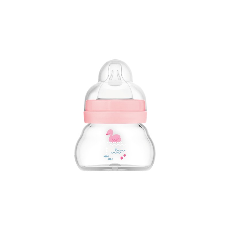 Μπιμπερό Γυάλινο Feel Good 90ml - Girl – Ροζ