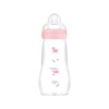 Μπιμπερό Γυάλινο Feel Good 260ml - Girl – Ροζ