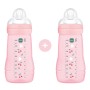 Σετ 2 Μπιμπερό Easy Active™ Baby Bottle 270ml - Girl – Ροζ