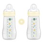 Σετ 2 Μπιμπερό Easy Active™ Baby Bottle 270ml - Unisex – Κρεμ