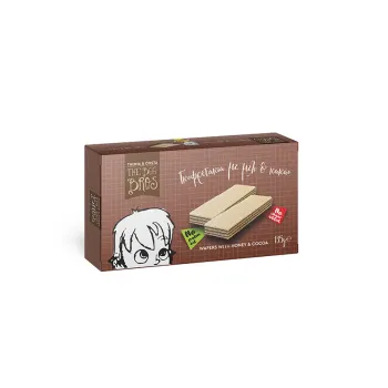 THE BEE BROS Γκοφρετάκια με Μέλι και Κακαό 135g